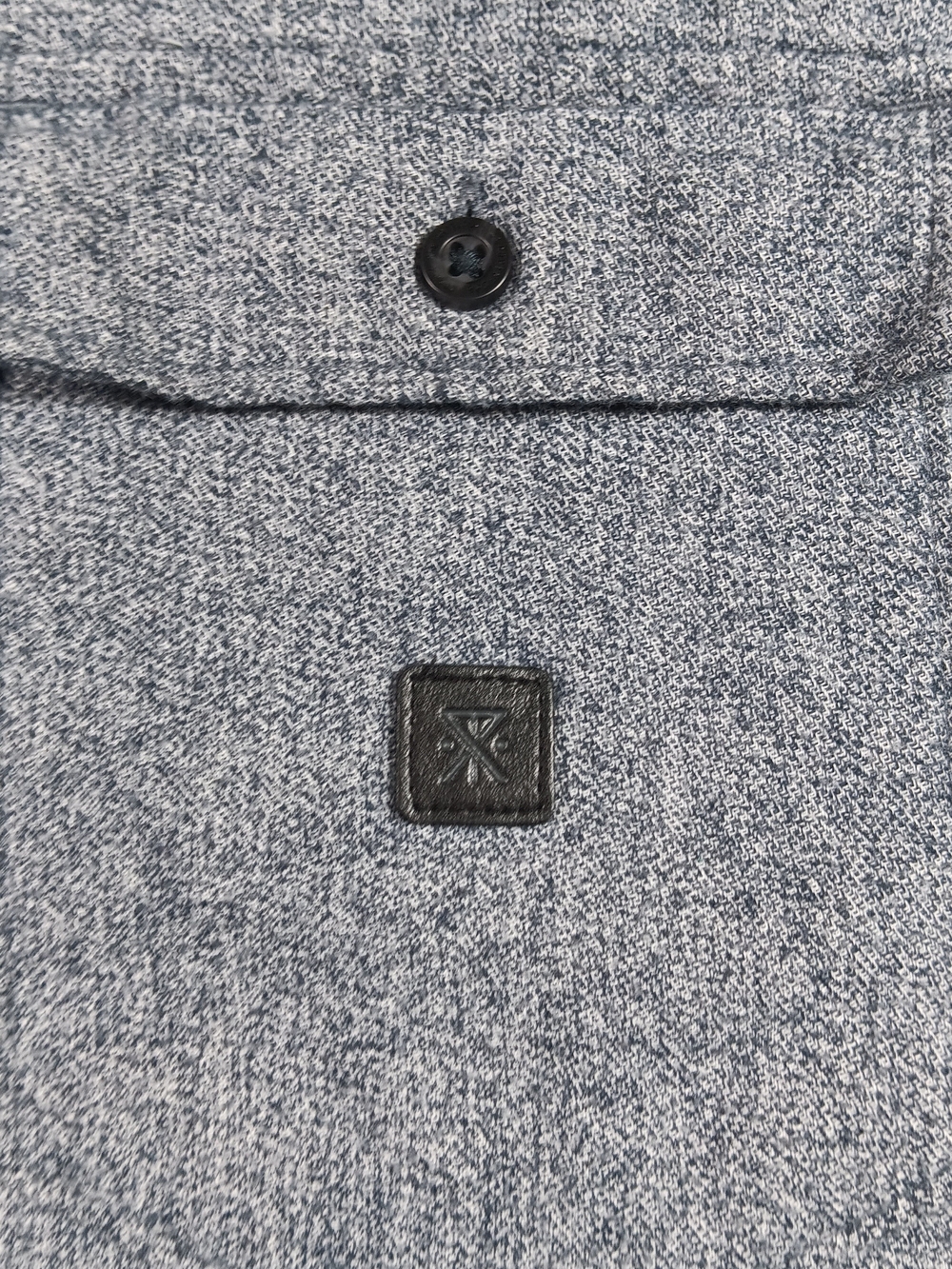 Roark Shirt Mens XXL Gray Nordsman Flannel Classic Fit Long Sleeve Snap Button - Picture 5 of 11